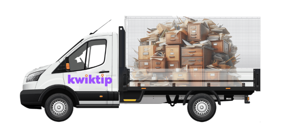 KwikTip - Man and Van - Office Clearance- 900 x 600